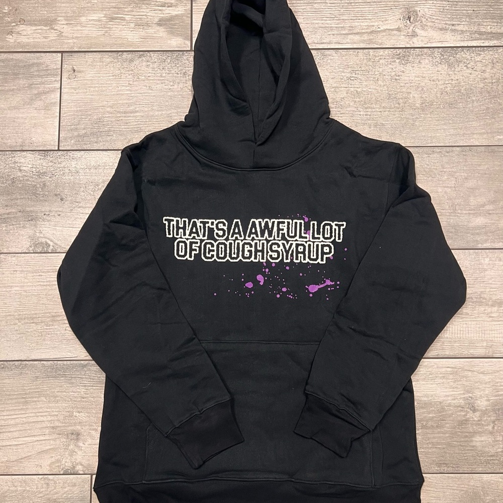 Awful lot of cough syrup hoodie ALOC